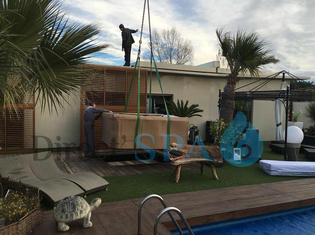 installation dun spa
